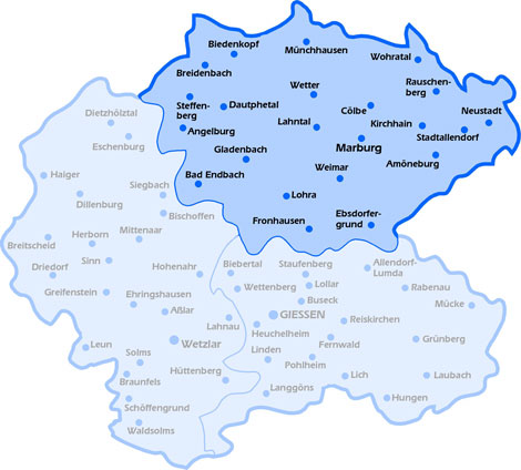 LDV GmbH - Verteilgebiet Landkreis Marburg-Biedenkopf